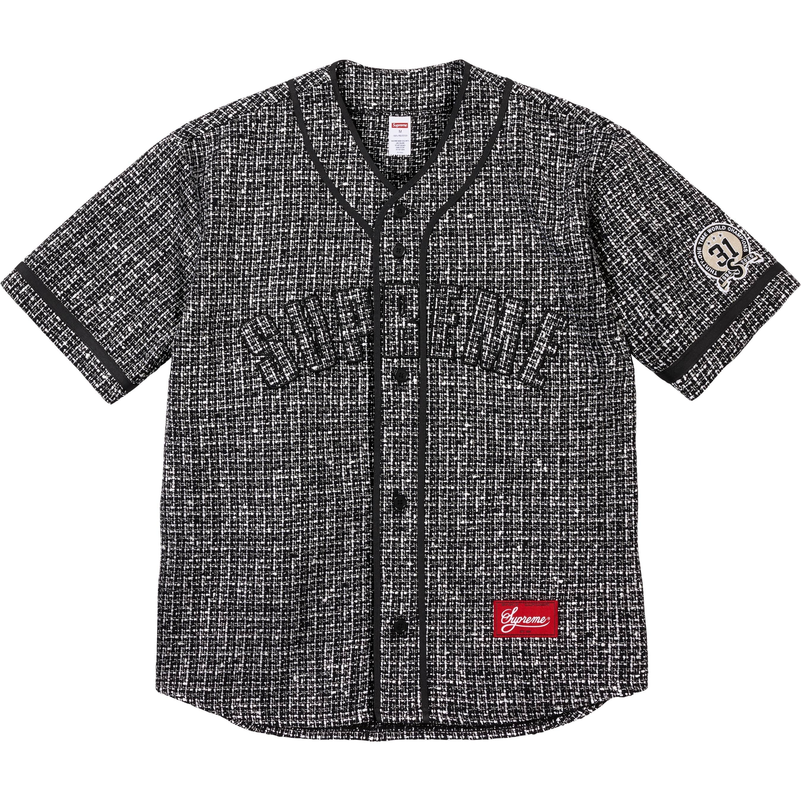 Bouclé Baseball Jersey view 3